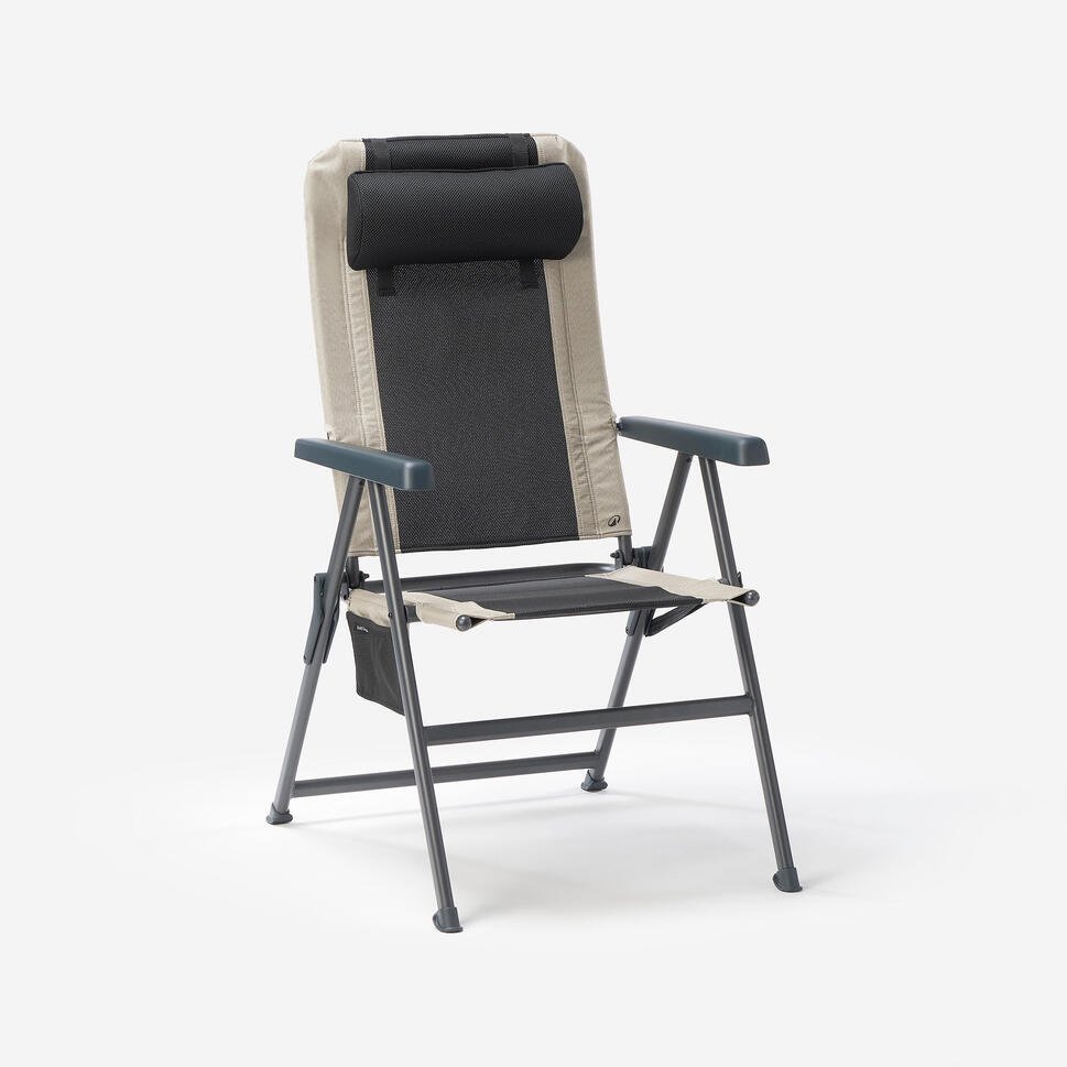 Decathlon Reclining Steel Frame Camping Chair