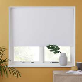 Argos Home Blackout White Roller Blind