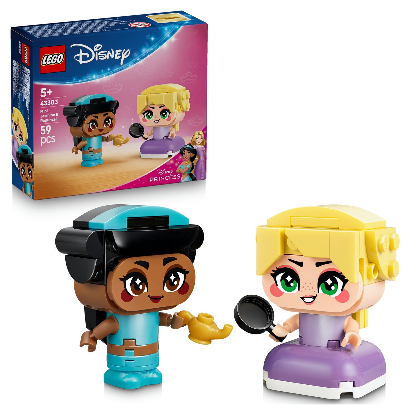 LEGO Disney Princess Mini Jasmine & Rapunzel 43303 PREORDER