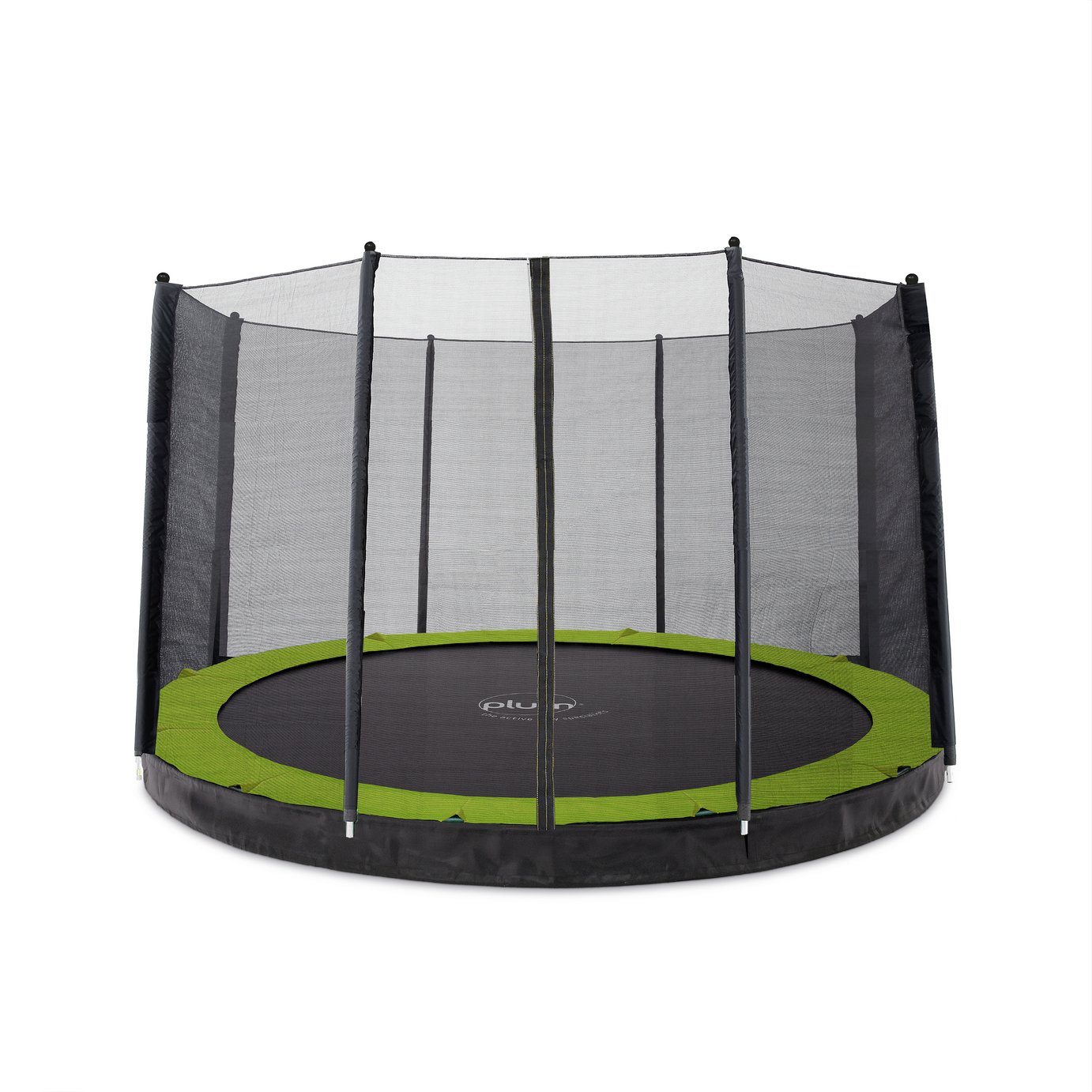 Plum 12ft Inground Springsafe Outdoor Trampoline & Enclosure