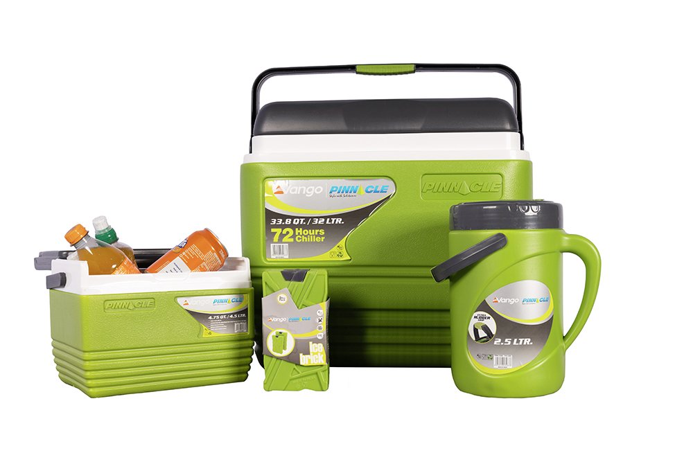 Vango Pinnacle Cool Box Set - 5?Piece / 32L / 72?Hour