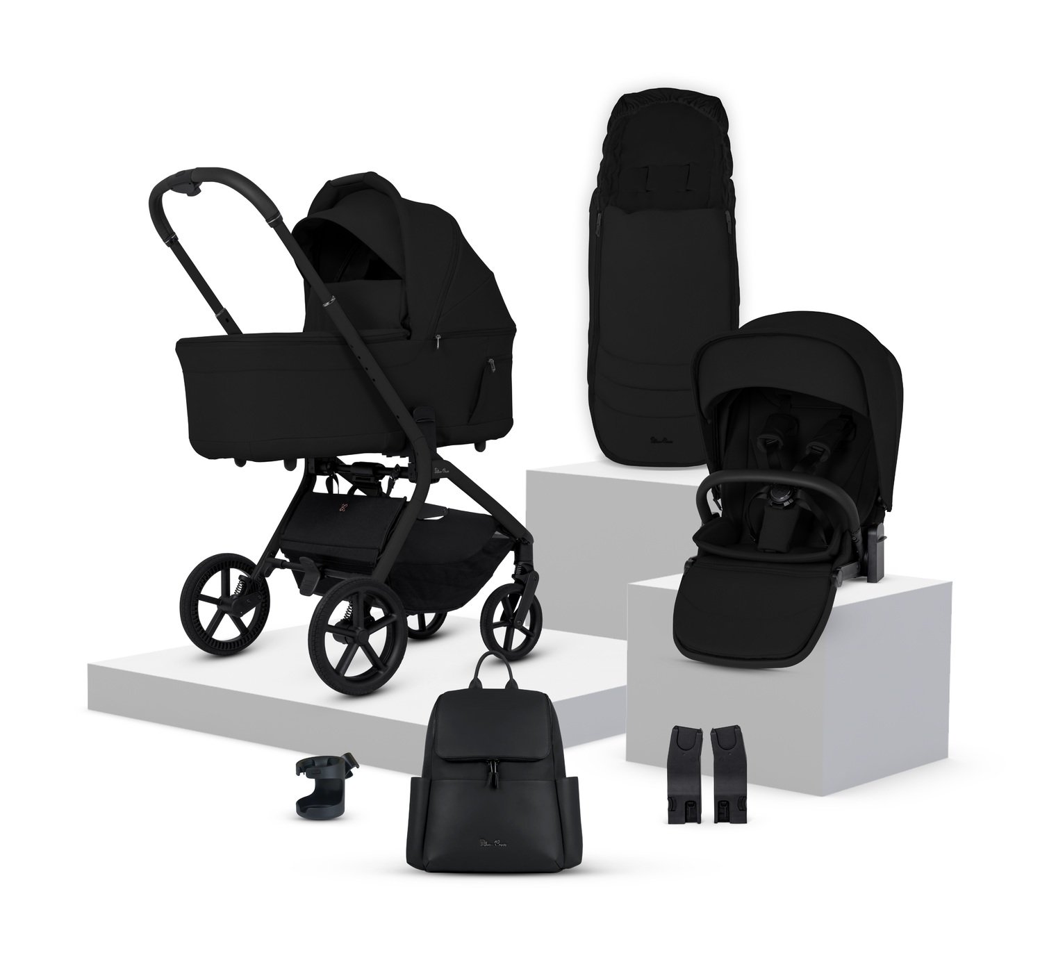 Silver Cross Breez Accessory Bundle - Onyx