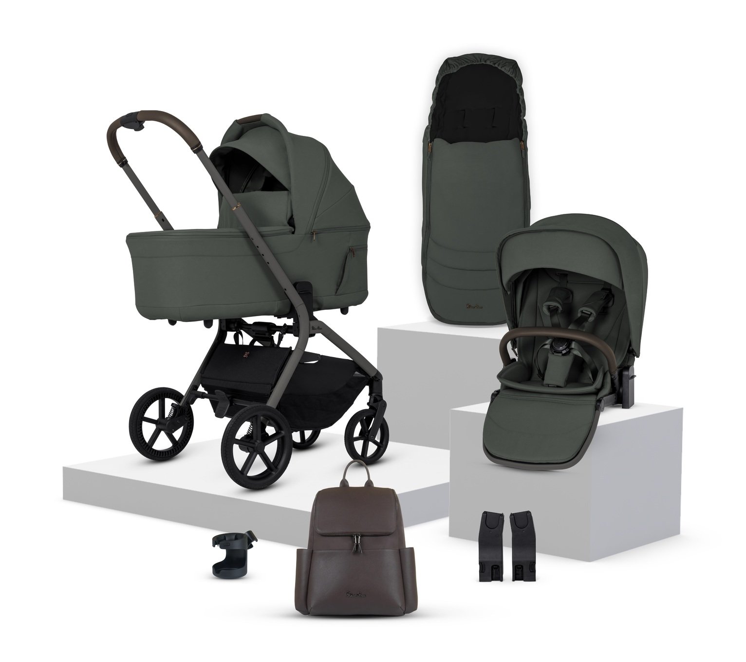 Silver Cross Breez Accessory Bundle - Pewter