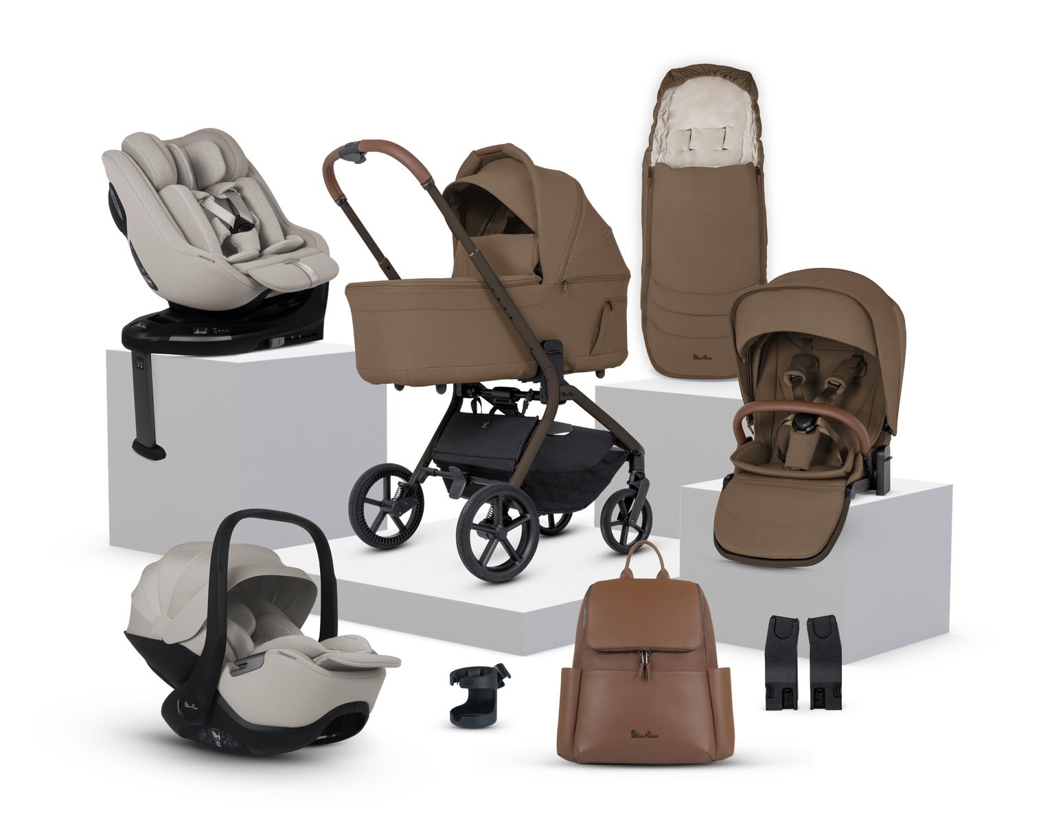 Silver Cross Breez Family Bundle - Maple