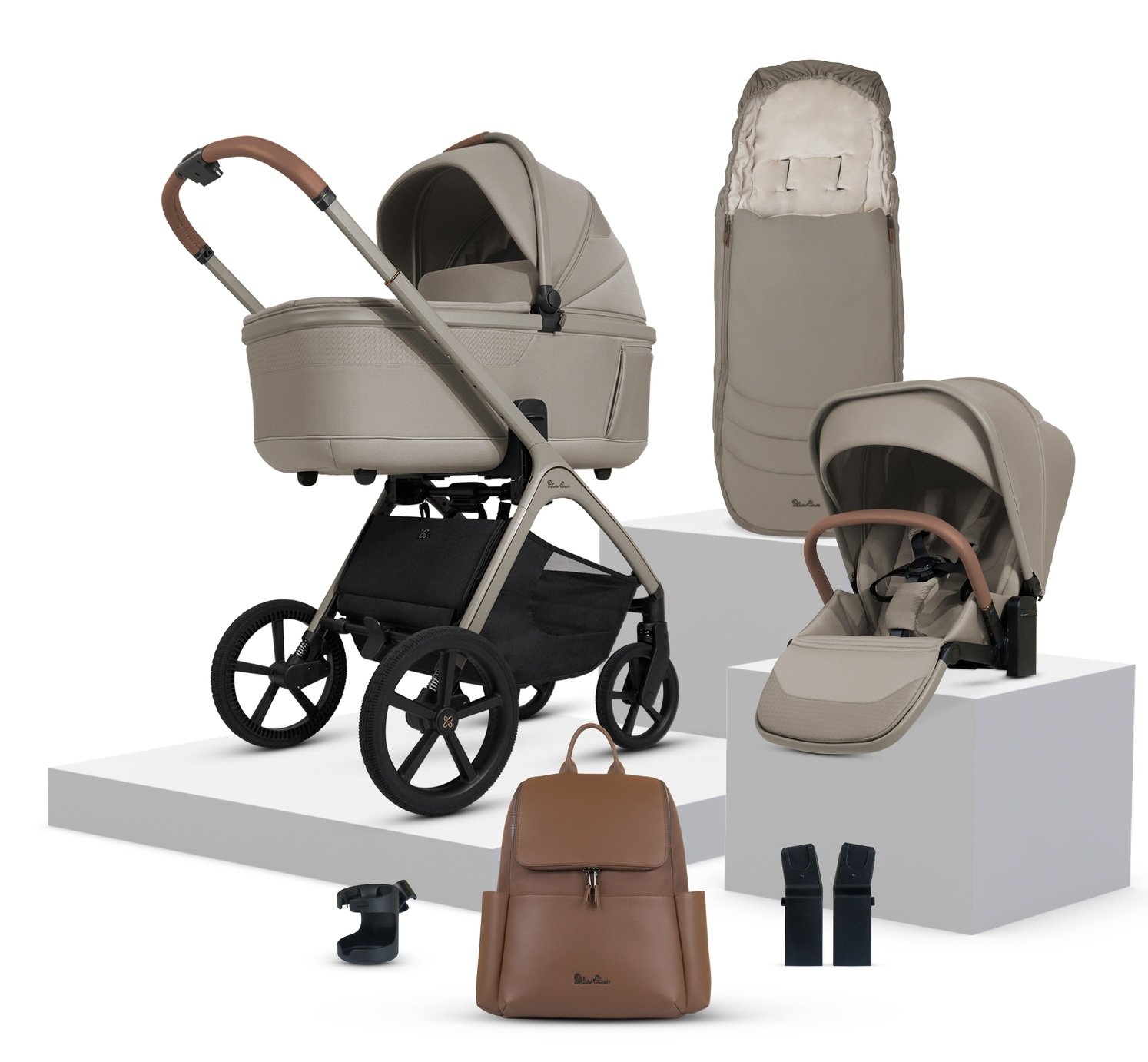 Silver Cross Cove Travel System - Champagne
