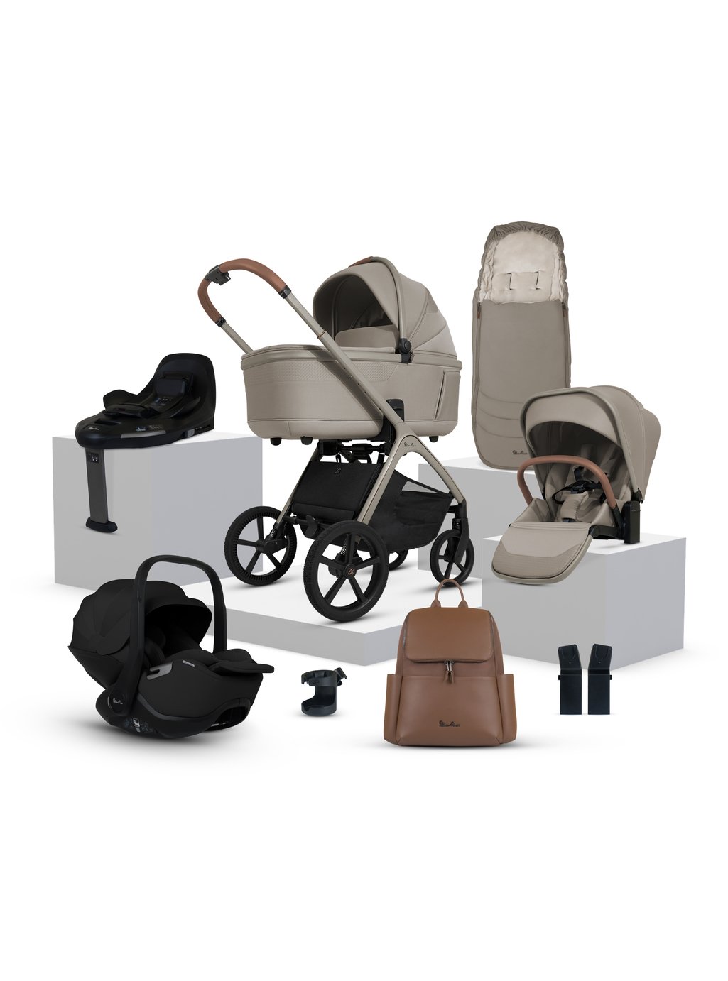 Silver Cross Cove Ultimate Carrier Bundle - Champagne