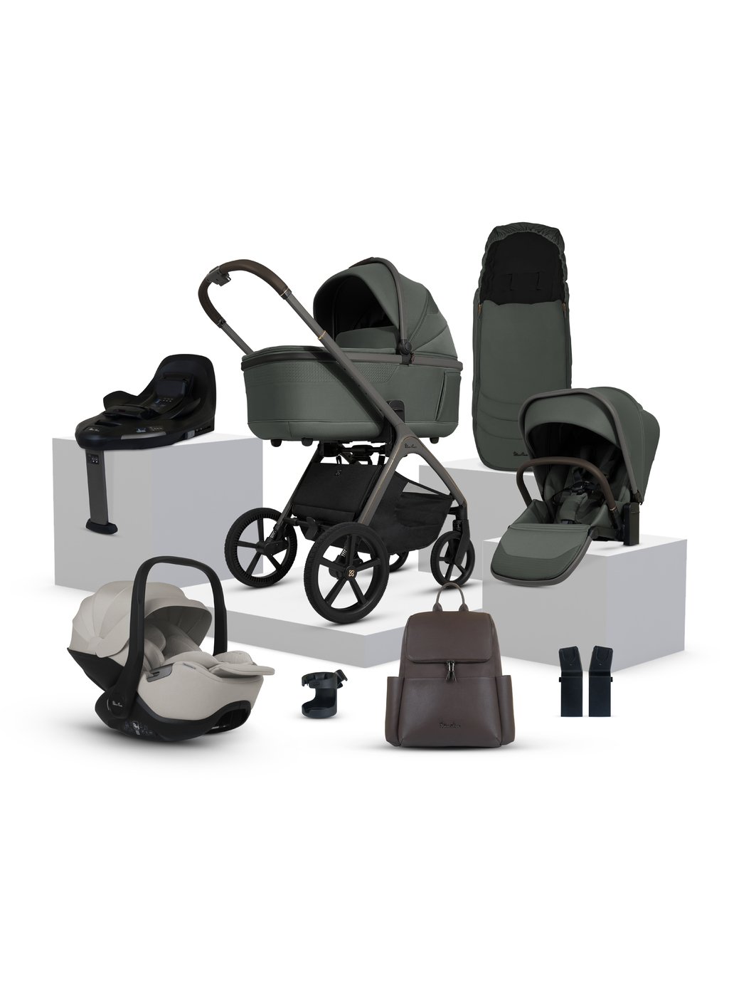 Silver Cross Cove Ultimate Carrier Bundle - Pewter