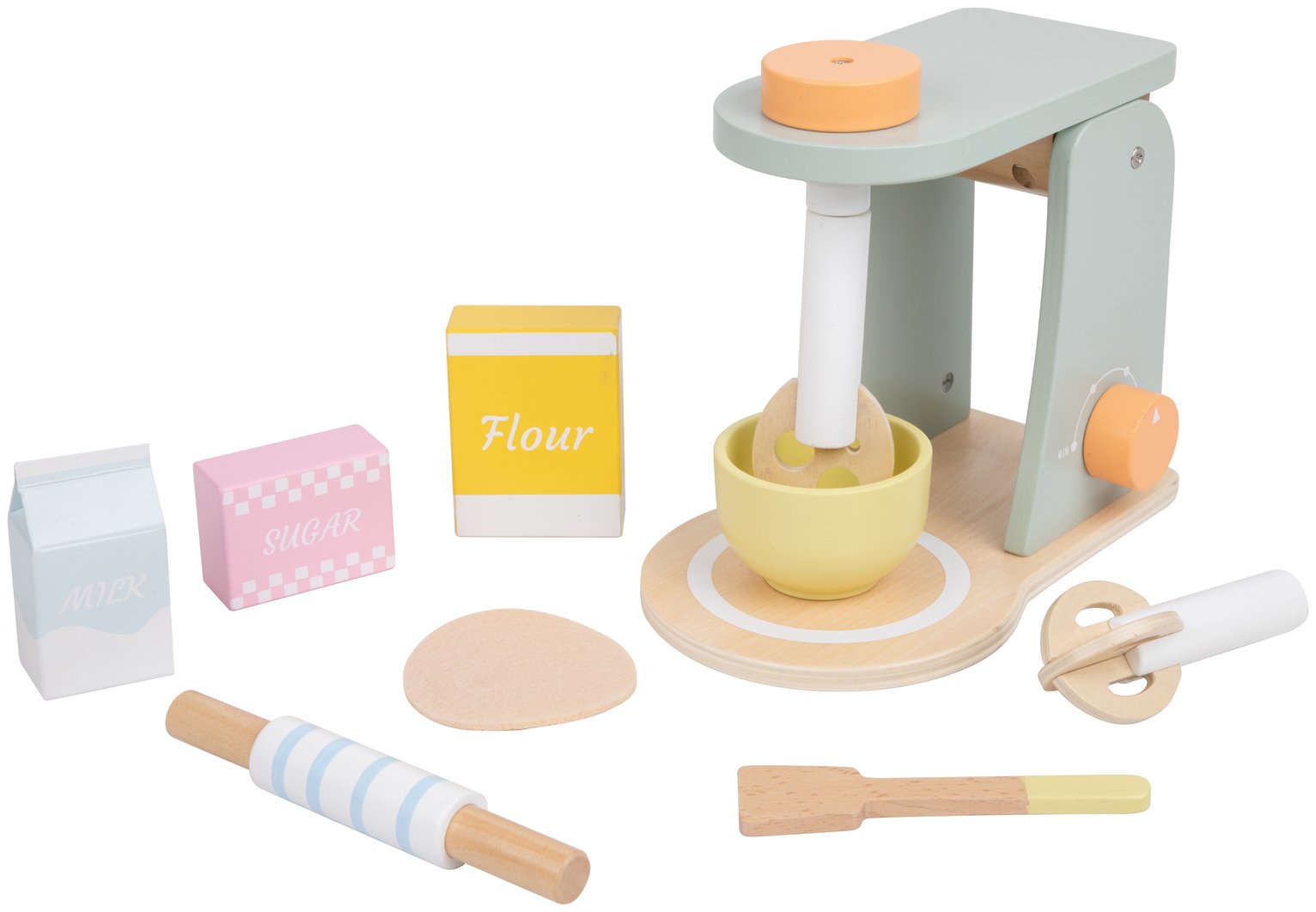 Chad Valley Wooden Baking Set