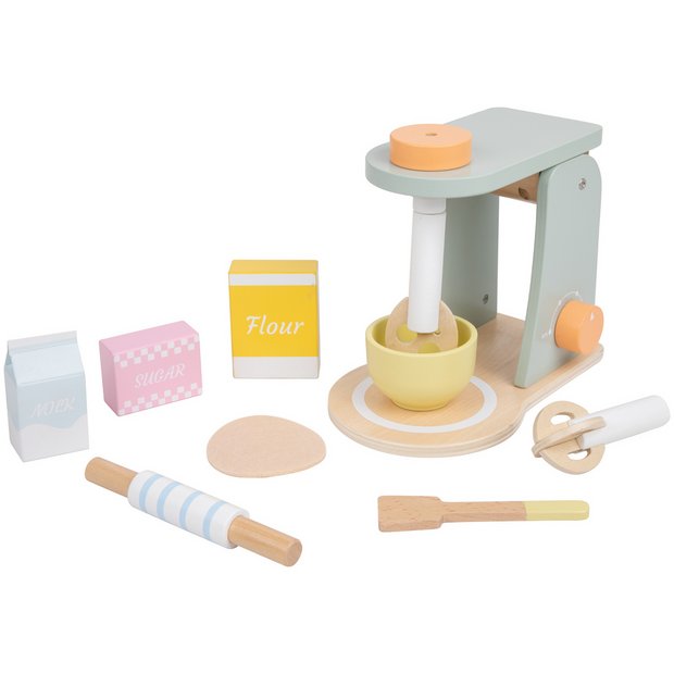 Kids wooden baking set online