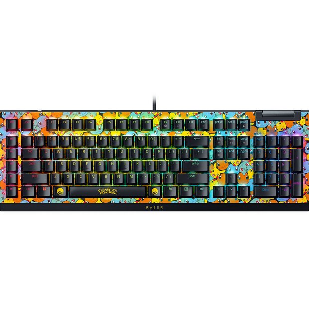 キーボード Razer blackwidow x chroma gold Buy Razer BlackWidow V4 X Gaming Keyboard - Pokémon Edition | PC