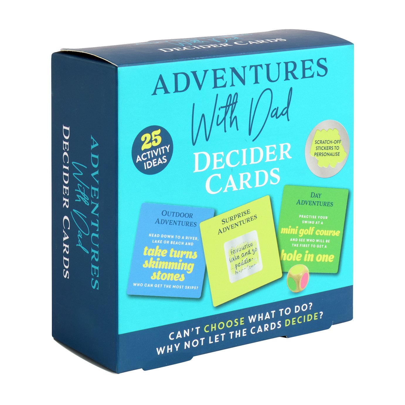 Professor Puzzle Adventure with Dad Decider Scratch Cards