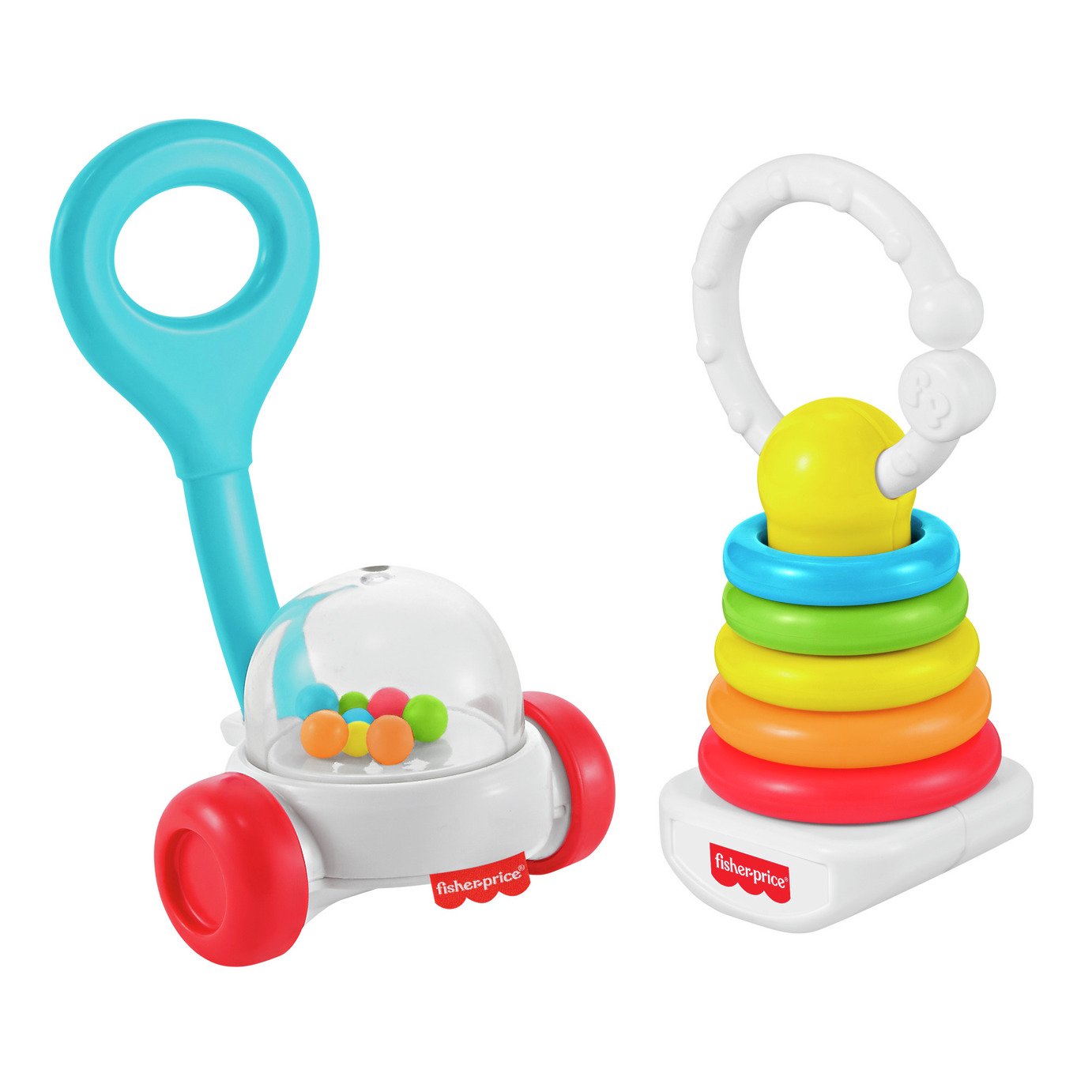Fisher-Price Newborn Classic 2-Pack, Baby Rattle 