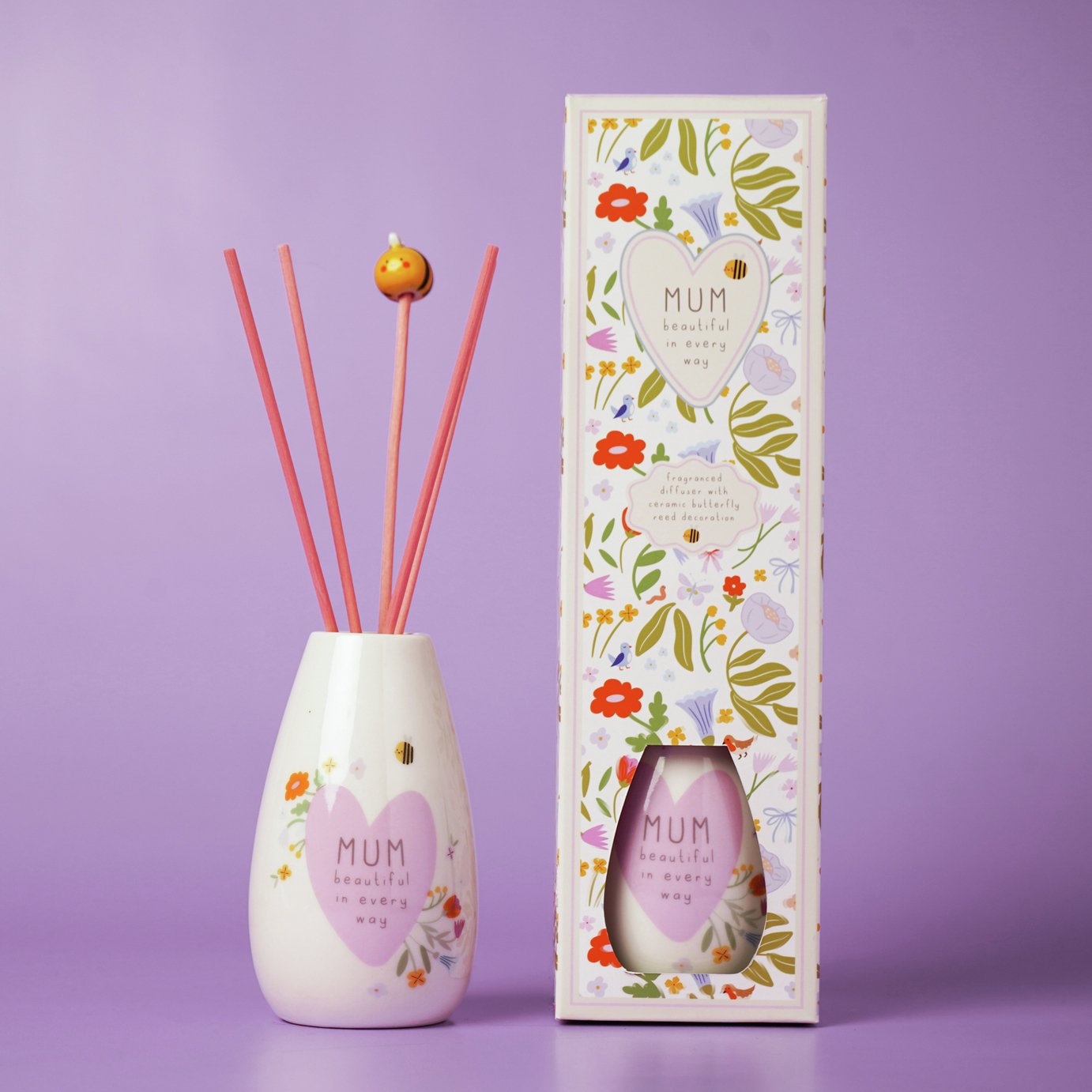 Widdop Love Life Ceramic Reed Diffuser - Mum