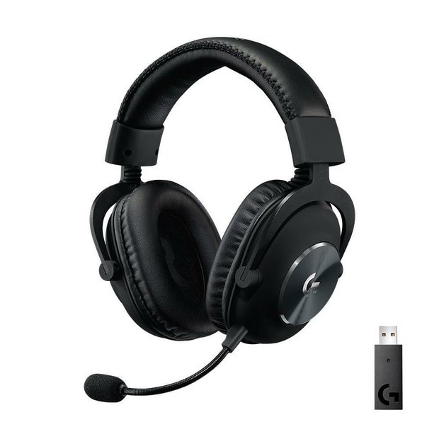 Buy Logitech G Pro X Lightspeed Wireless PC Gaming Headset Laptop and PC headsets Argos