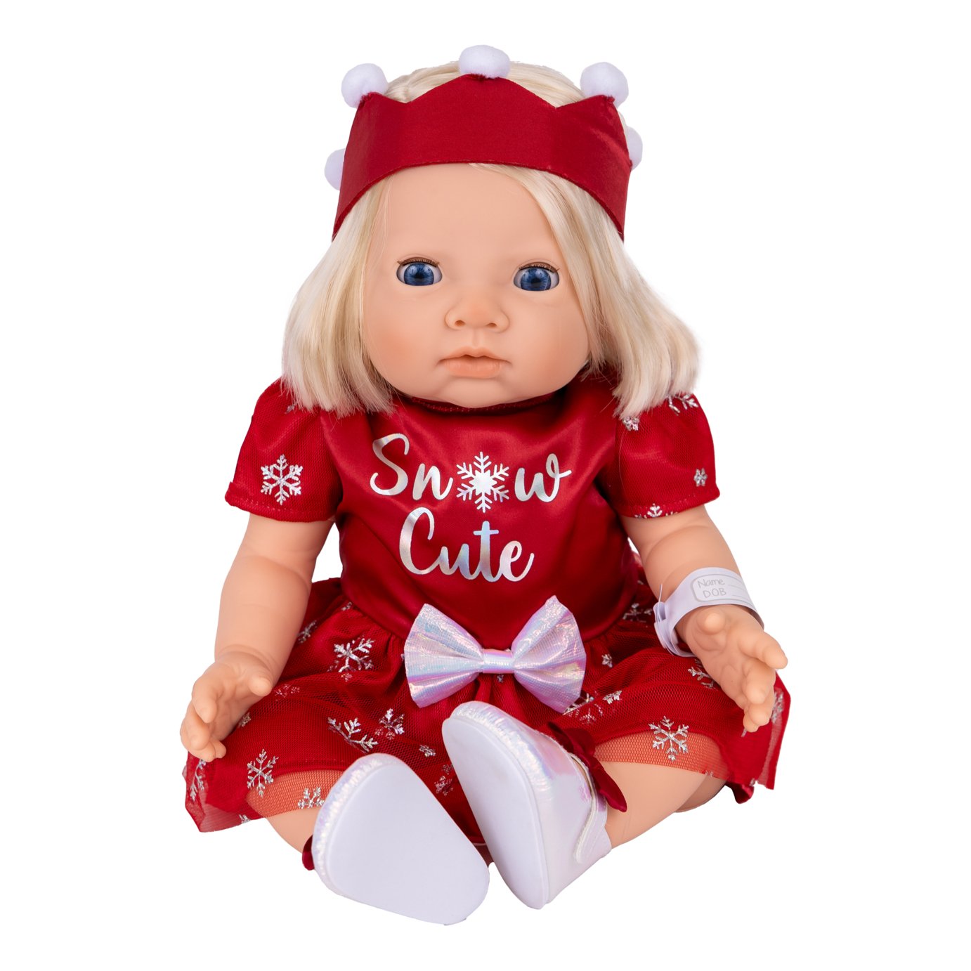 Tiny Treasures Snow Cute Princess Doll - 44cm