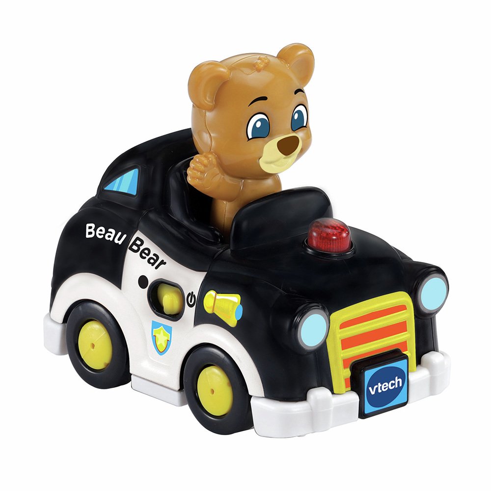 Vtech Toot-Toot Drivers Beau Bear the Police Car Toy