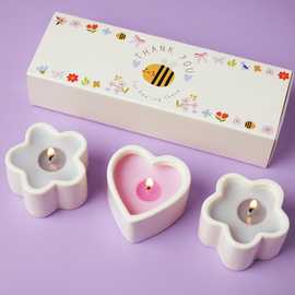 Widdop Love Life Mini Candle Gift Set Of 3 - Thank You