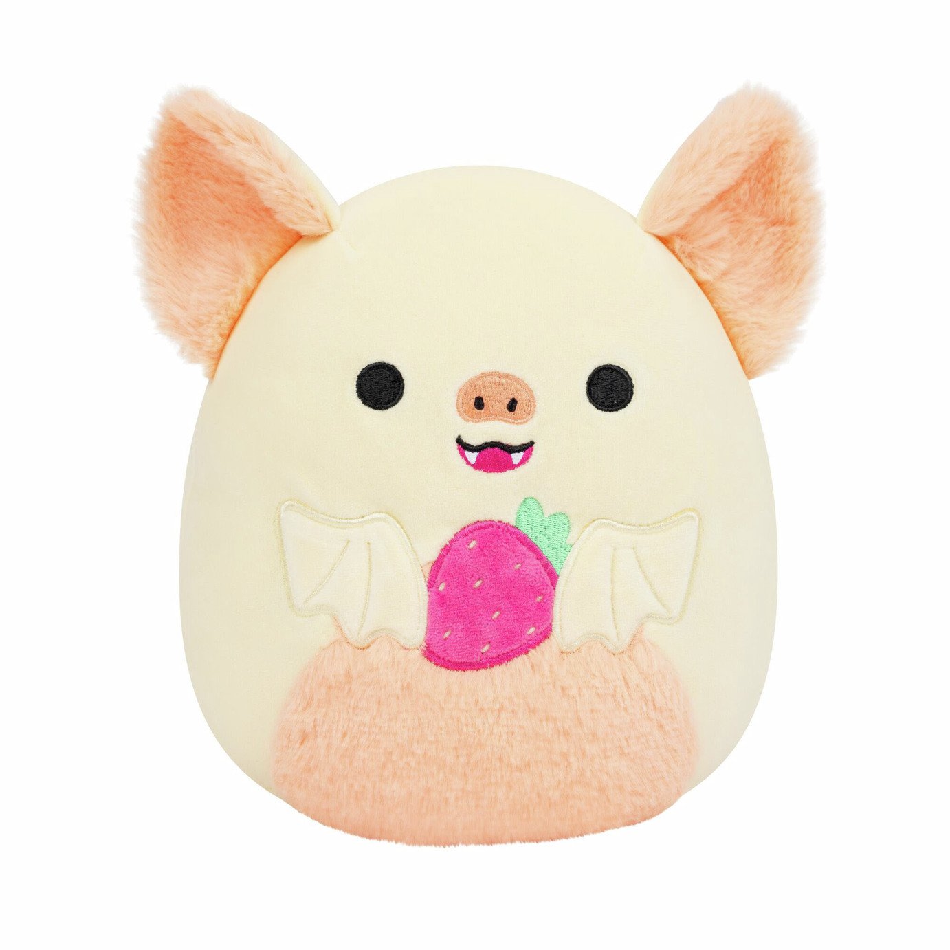 Squishmallows 7.5-Inch Meghan The Cream Fruit Bat Soft Toy