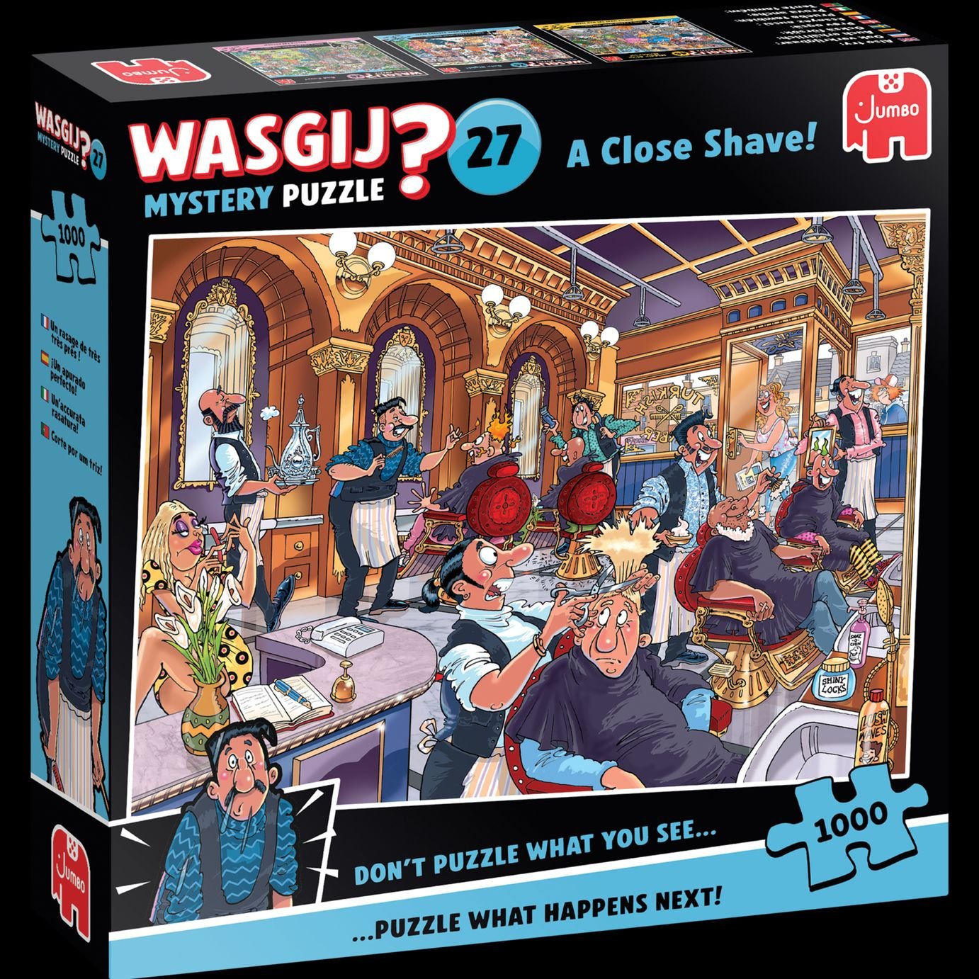Wasgij Destiny A Close Shave 1000 Pieces Jigsaw Puzzle
