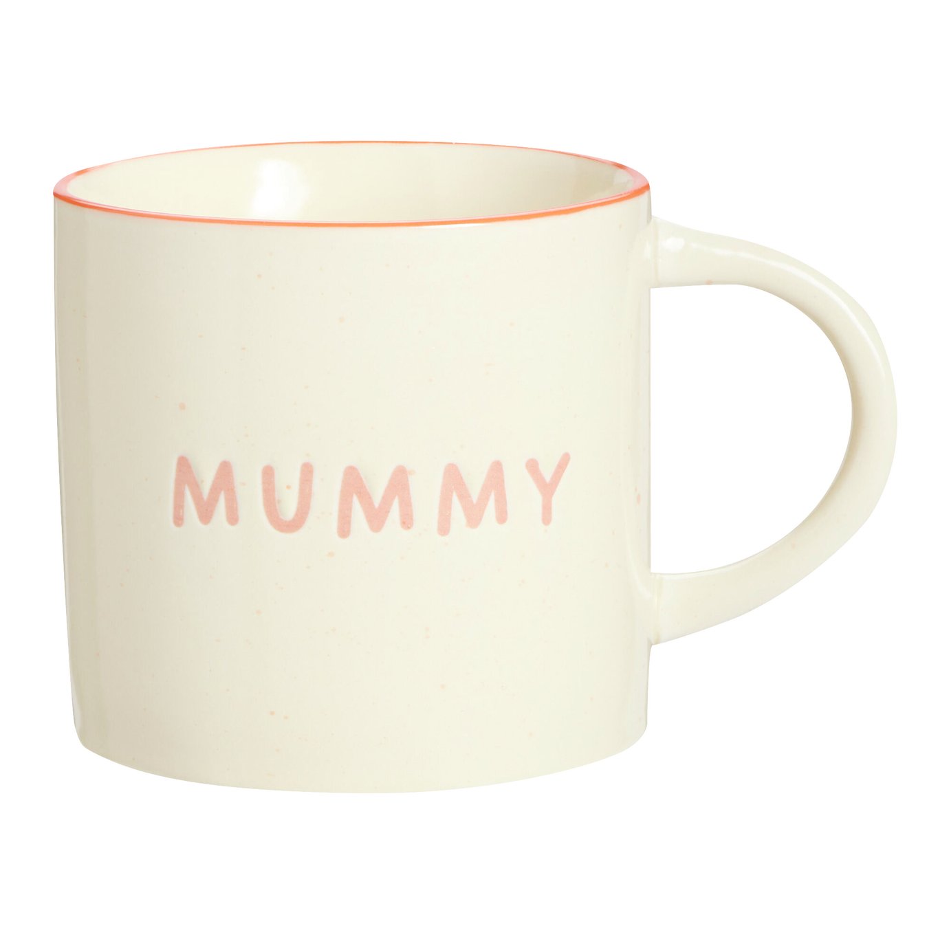Argos Home Mummy Cream Matte Ceramic Mug