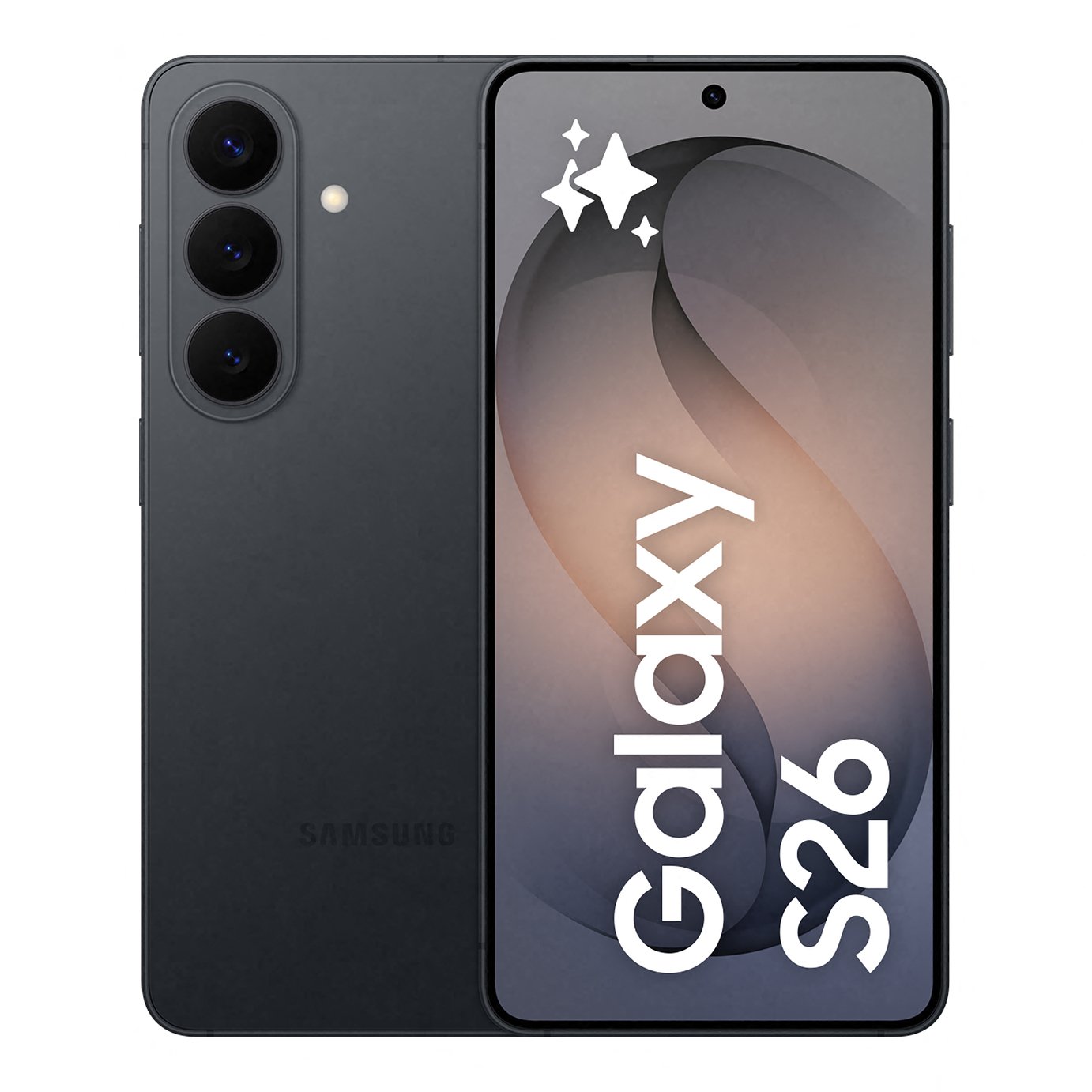 SIM Free Samsung Galaxy S26 5G 256GB AI Mobile Phone - Black