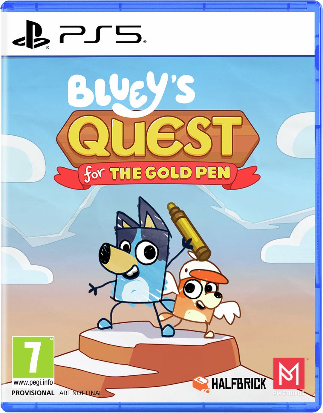 Bluey's Quest for The Gold Pen PS5 Game Pre-Order