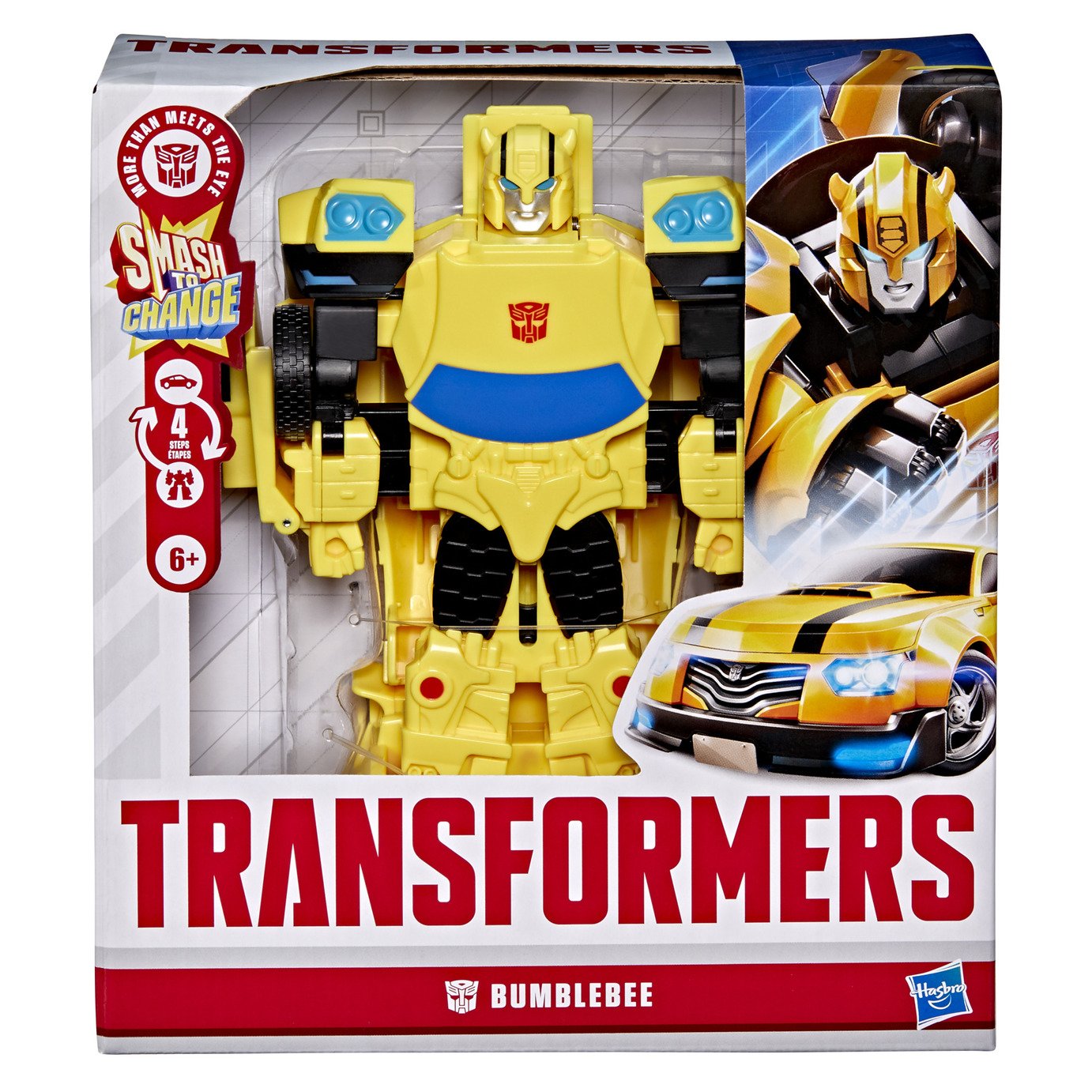Transformers Smash Changers 8 Inches Bumblebee Action Figure