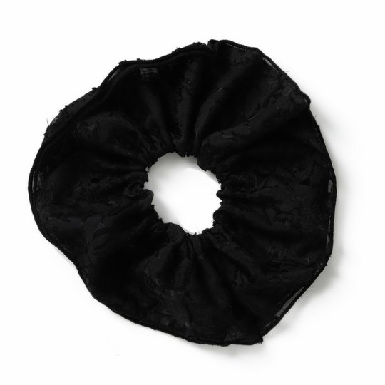 Freedom Black Oversized Hair Scrunchie
