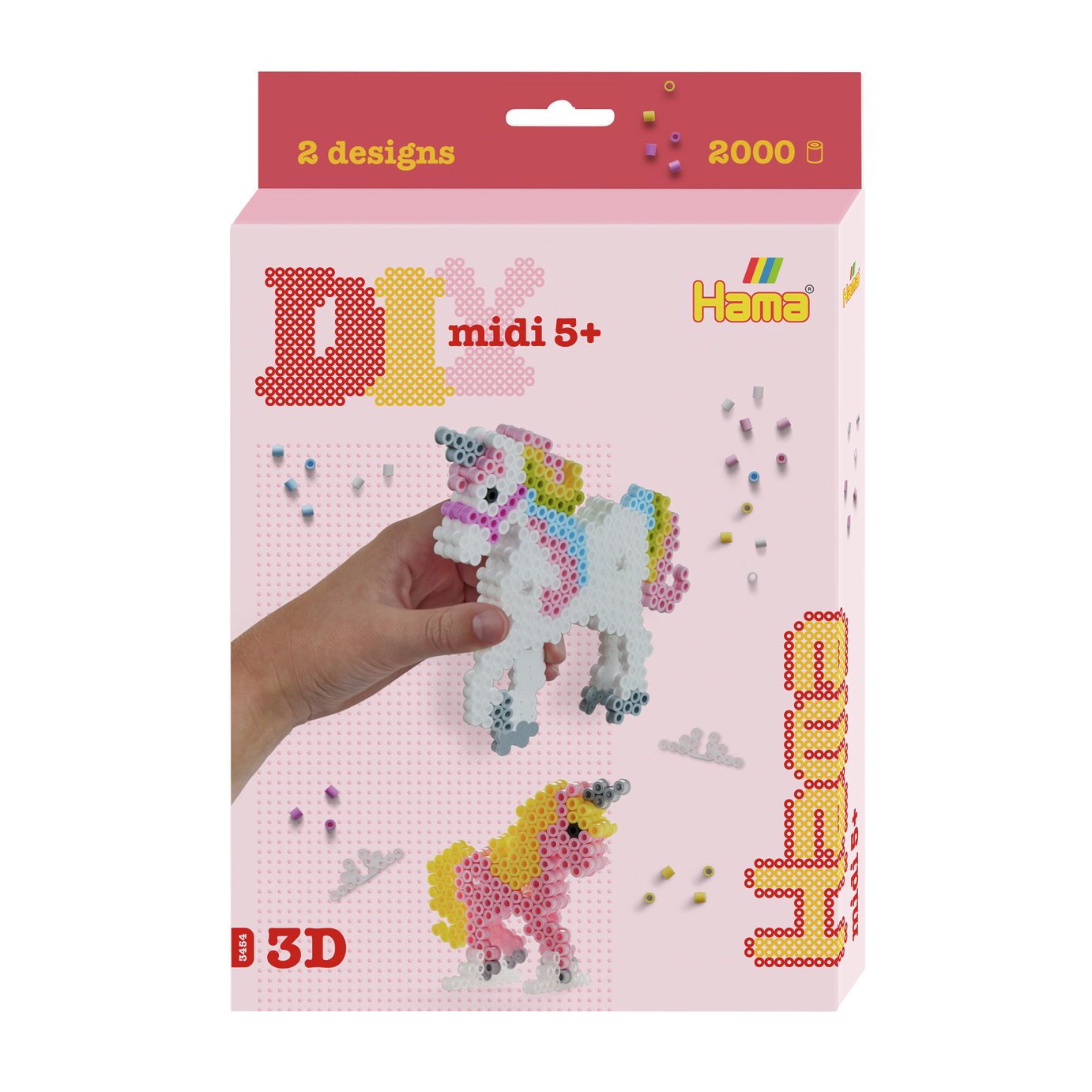 Hama Beads 3D Unicorn Hanging Box Set