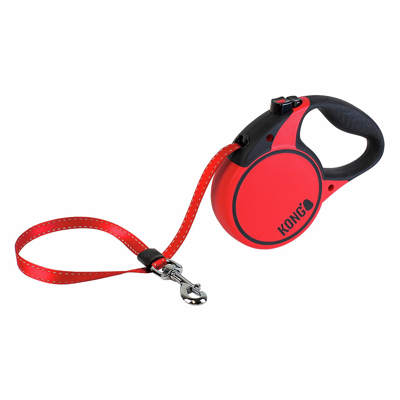 Kong Terrain Retractable 5M Dog Lead - Red