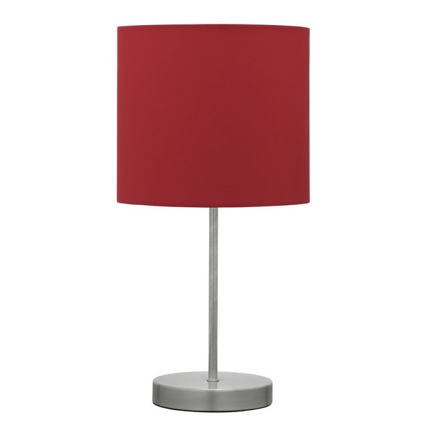 Buy Argos Home Satin Stick Table Lamp Red Table Lamps Argos