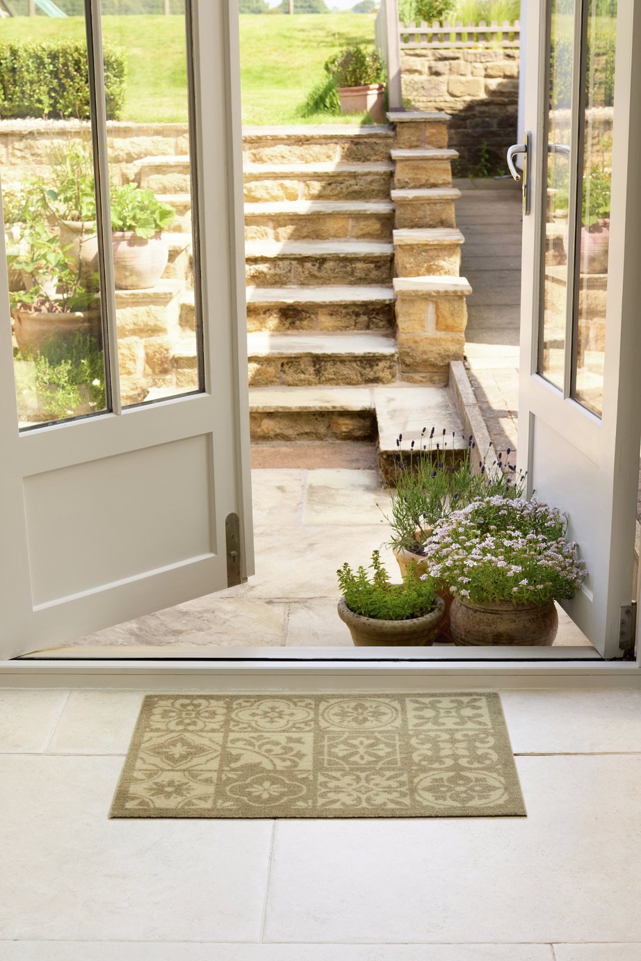 My Mat Mediterranean Tile Rug - 50x75cm