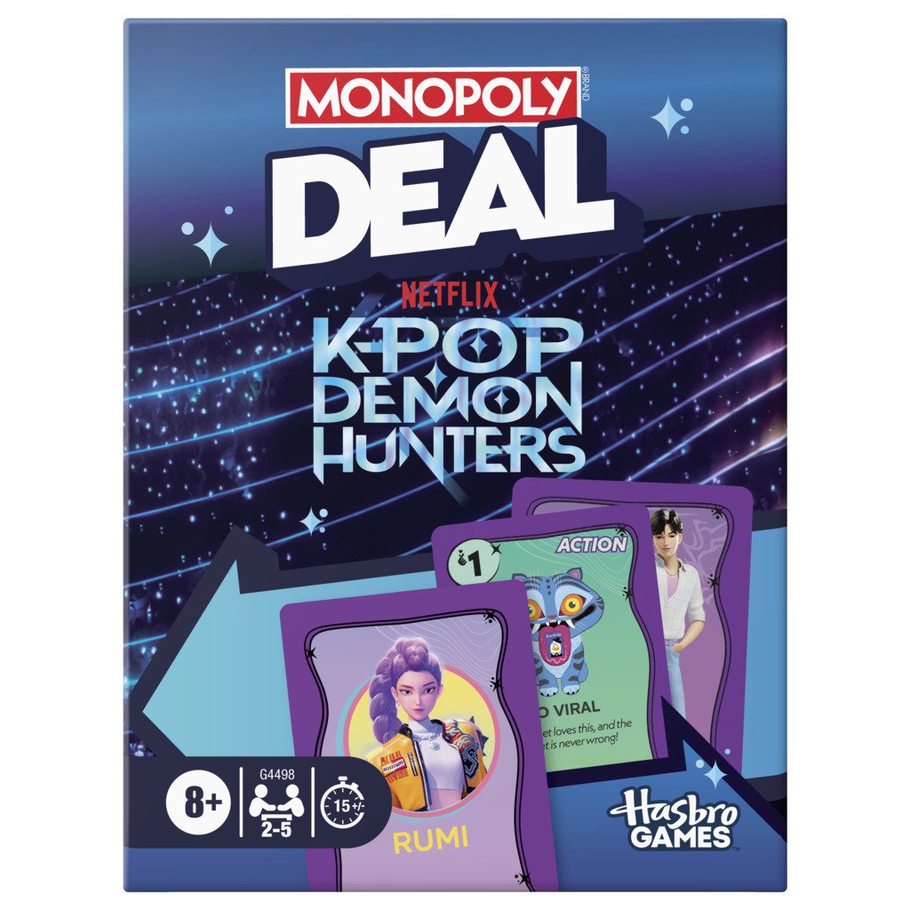 Kpop Demon Hunters Monopoly Deal Game