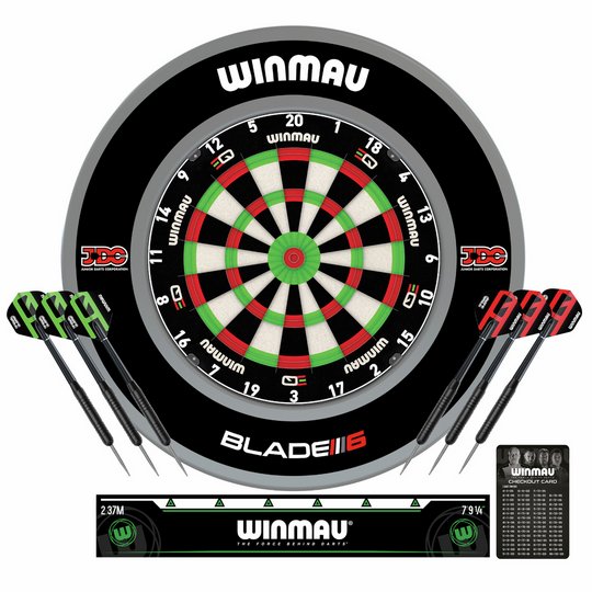Winmau Equaliser JDC Bundle Dartboard Set