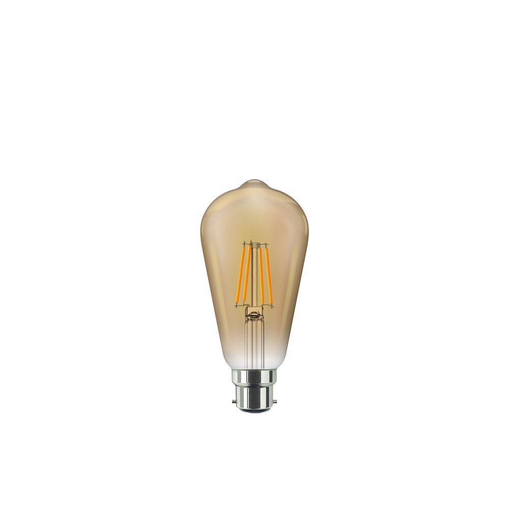 Argos Home 35W LED B22 Filament Teardrop Light Bulb