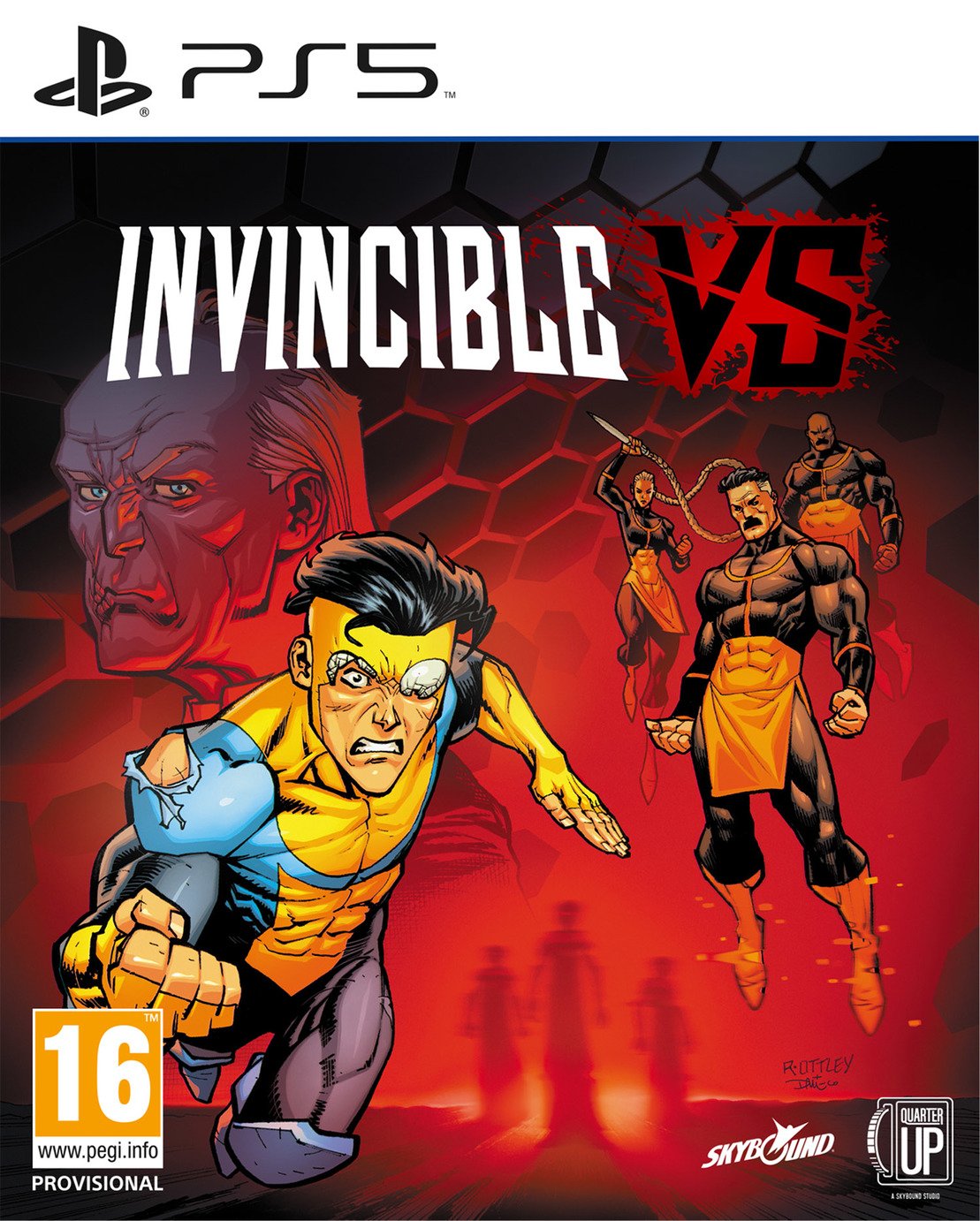Invincible VS Argos Exclusive Box Art PS5 Game Pre-Order