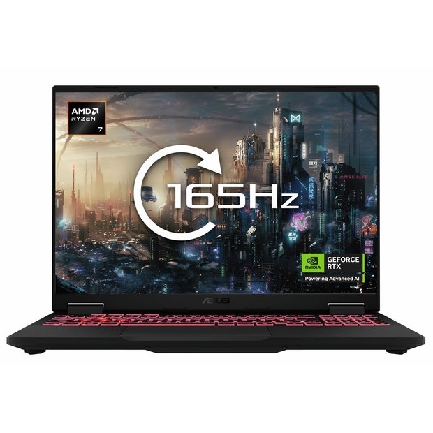 Buy Asus TUF 16In Ryzen7 16GB 512GB RTX 5050 Gaming Laptop