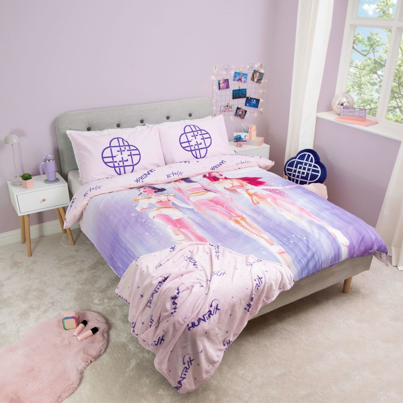 K Pop Demon Hunters Kids Bedding Set - Double
