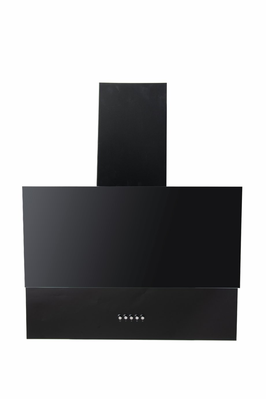 Bush BHD60AHB 60cm Angular Chimney Cooker Hood - Black
