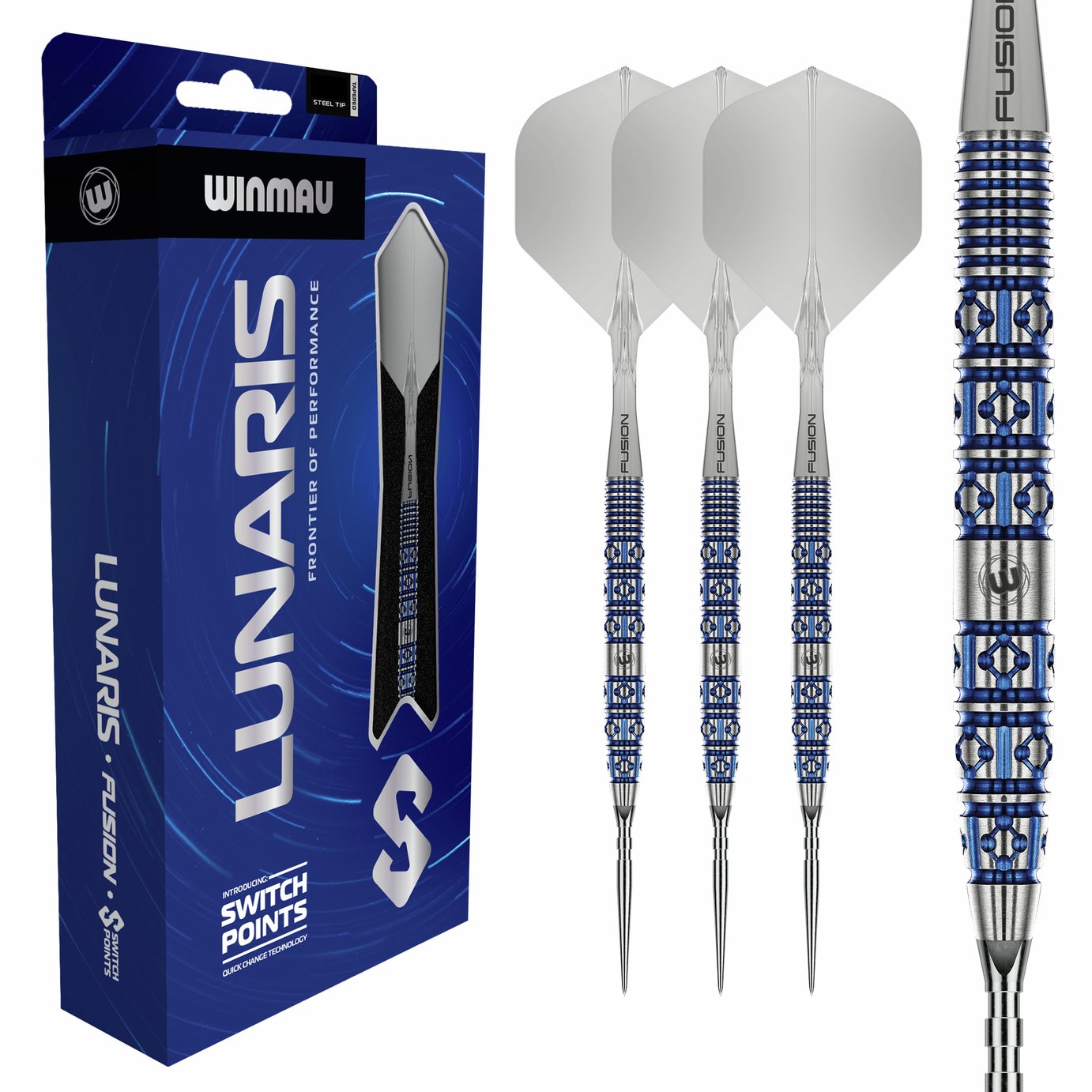 Winmau Lunaris Switchpoint 24g 90% Tungsten Darts