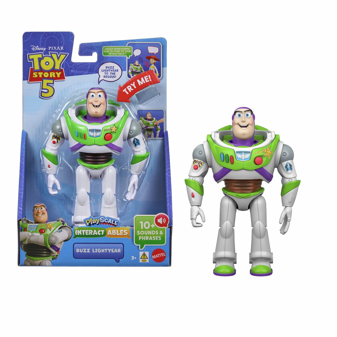 Disney & Pixar Toy Story 5 Interactables Buzz Lightyear Figure