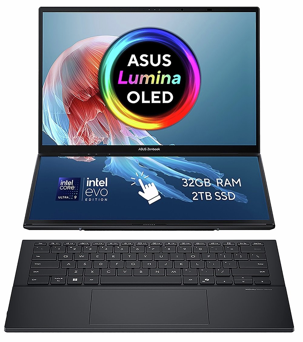 Asus Zenbook Duo 14In U9 32GB 2TB Laptop