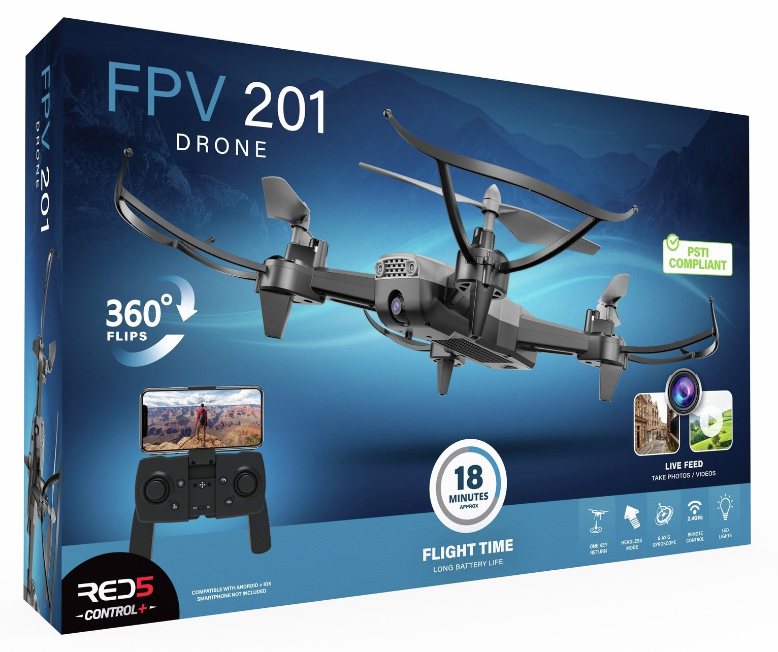 Menkind RED5 FPV 201 Drone