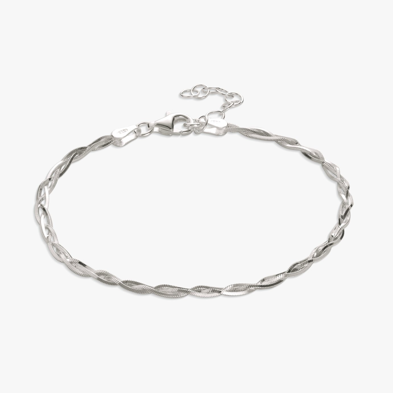 Revere Sterling Silver Braided Bracelet
