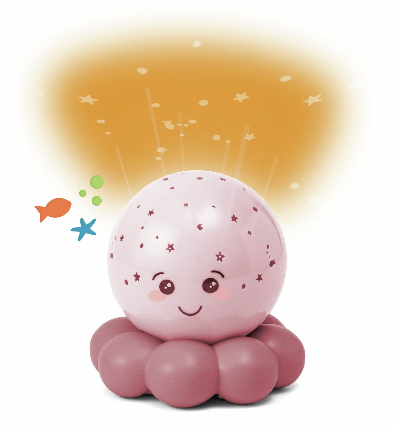 Cloud B Octo's Night Light - Pink