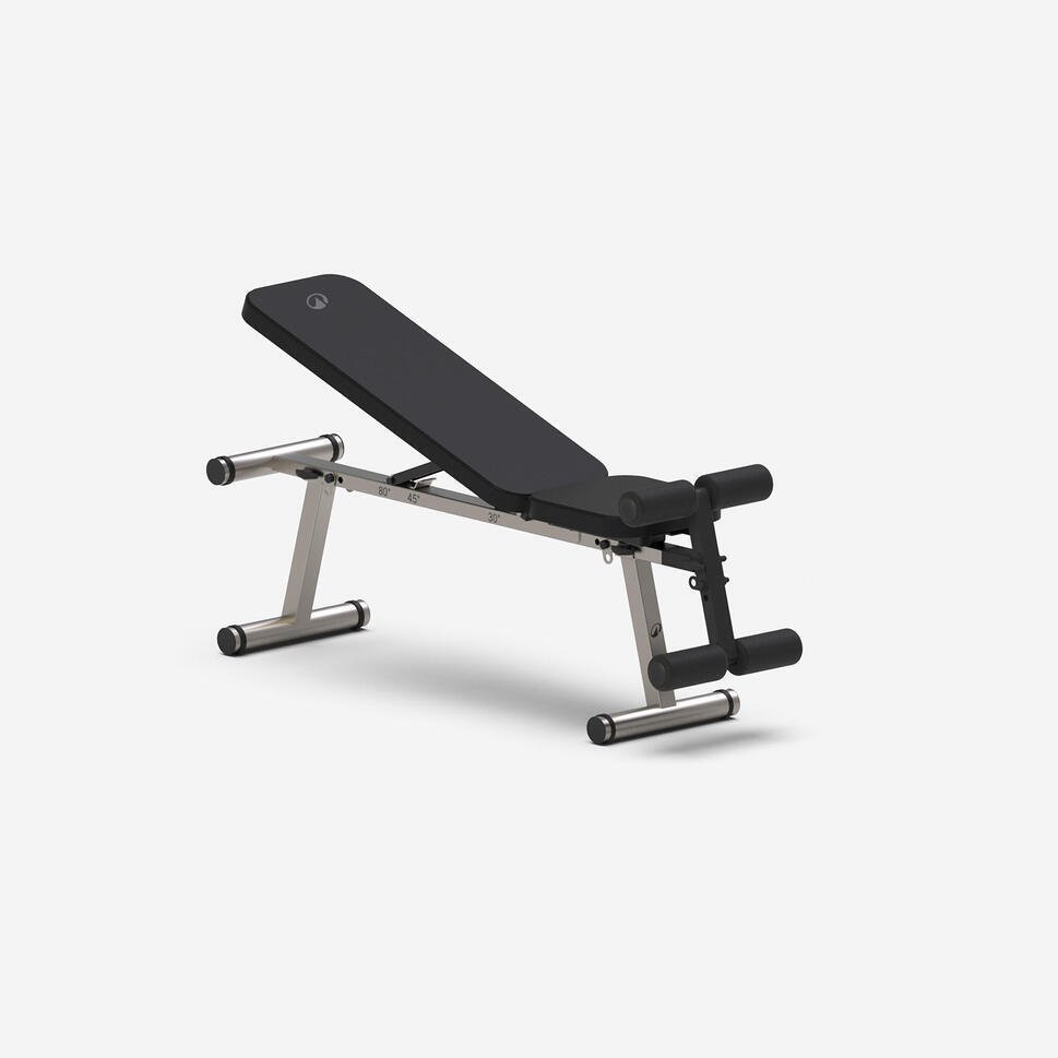 Decathlon 500 V2 Foldable Exercise Bench – 200kg Capacity