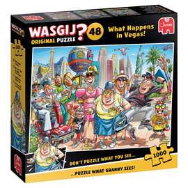 Wasgij Original What Happens In Vegas 1000 Pieces Puzzle