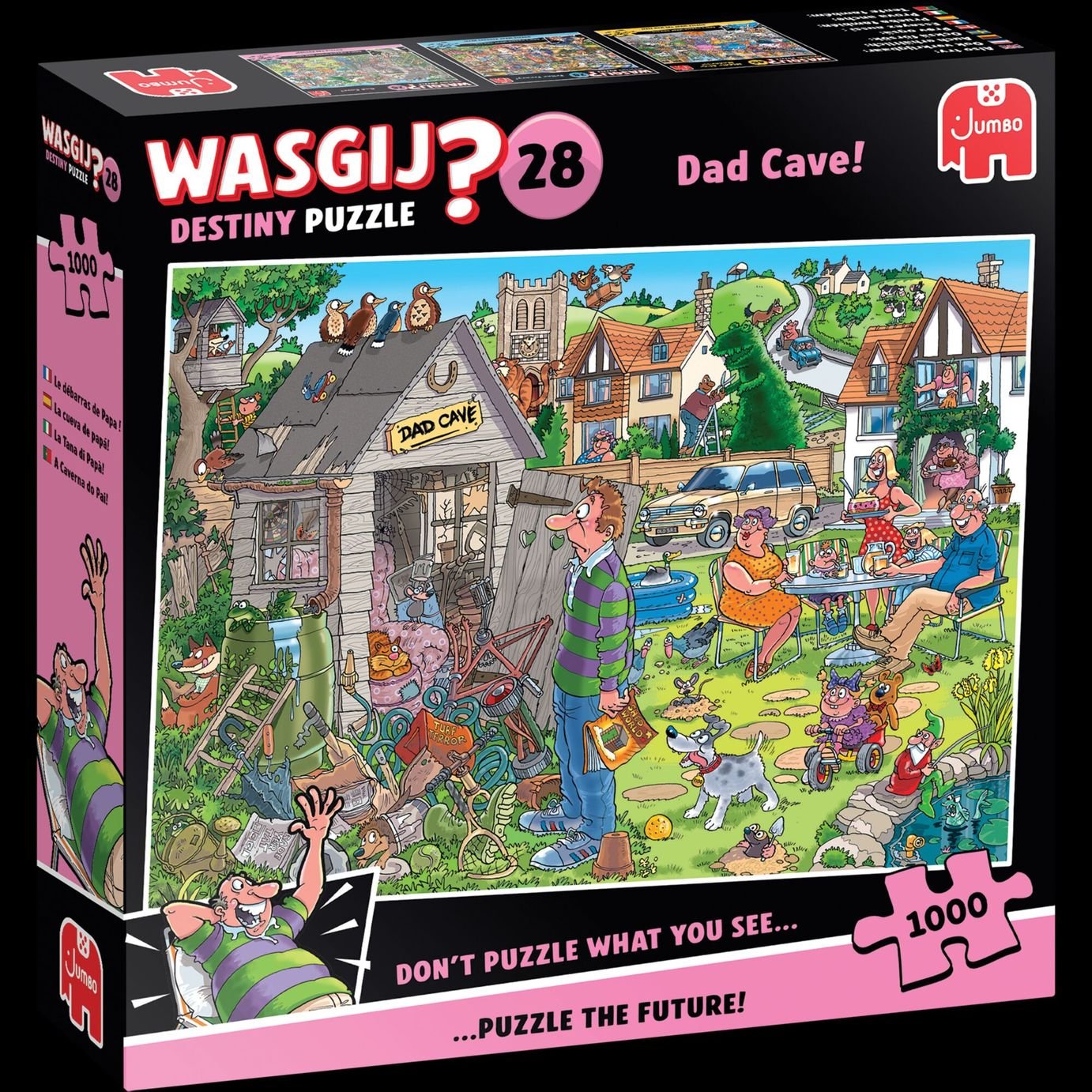 Wasgij Destiny 28 Dad Cave 1000 Pieces Jigsaw Puzzle