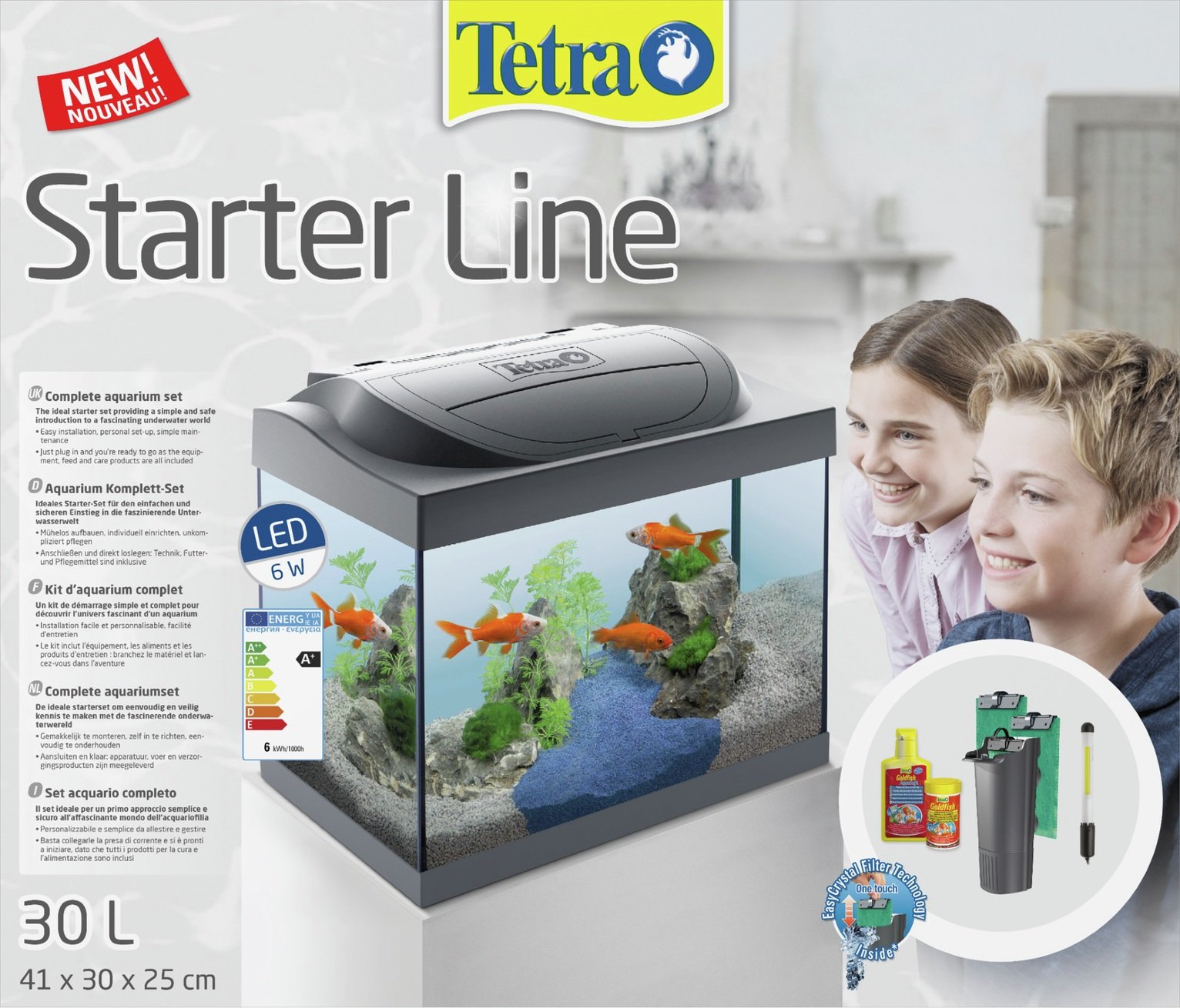 Buy Tetra 30L Fish Tank Starter Kit 