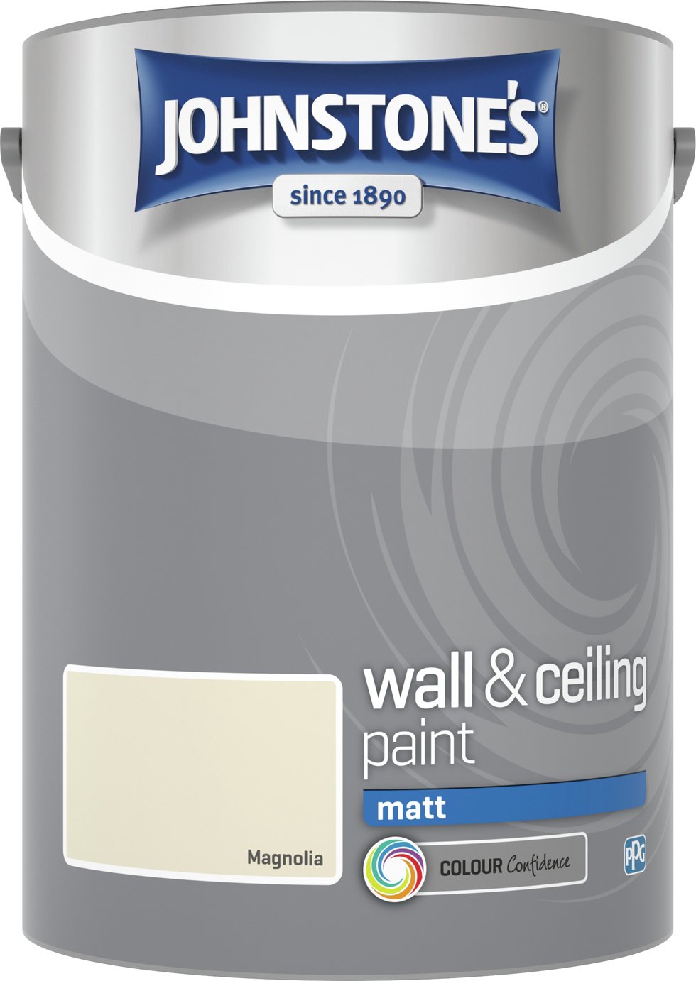 Johnstone's Wall & Ceiling Matt Paint 5L - Magnolia